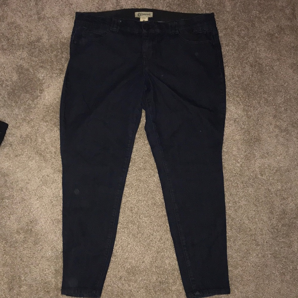 Democracy black denim Jeggings